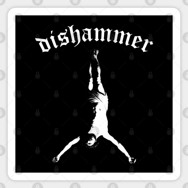 Dishammer "Vintage Addiction" Tribute Magnet by lilmousepunk